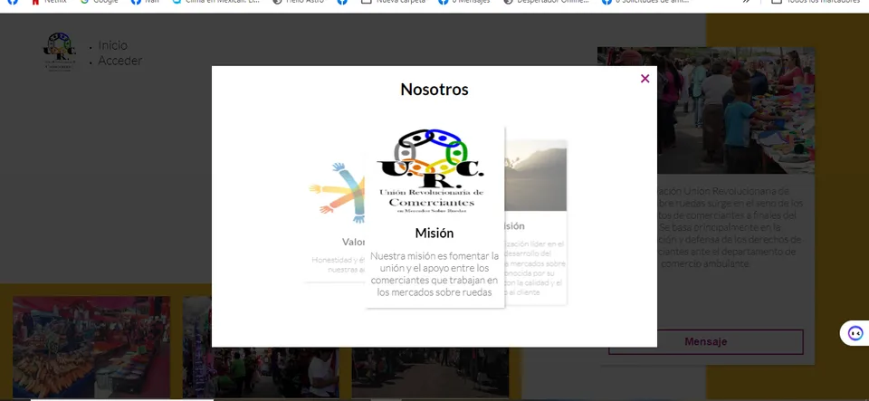 Sistema WEB de gestión administrativa URC